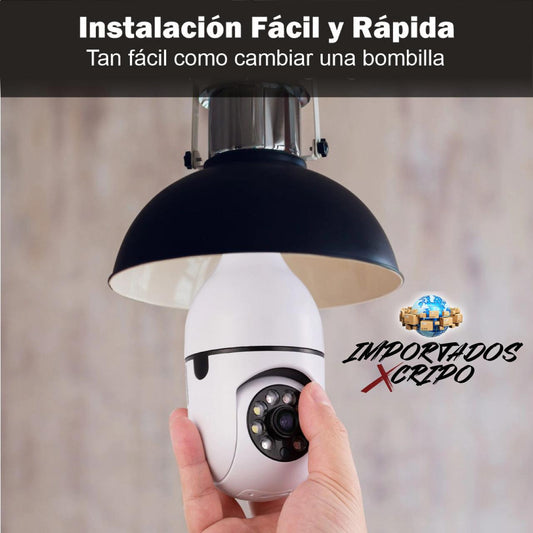 CAMARA DE SEGURIDAD FOCO 💡360🌎